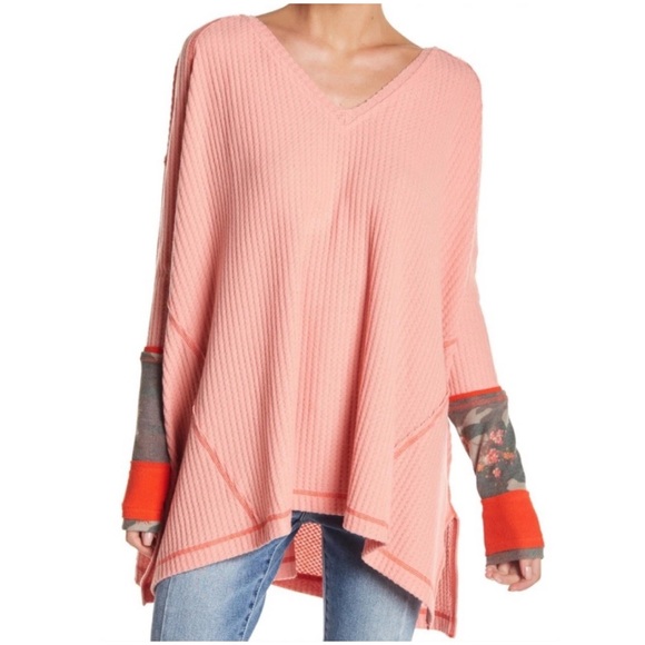 We The Free Tops - We The Free Lovin Leopard Oversize Thermal Top